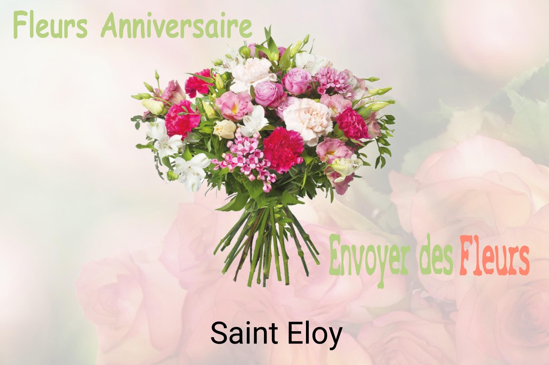 Bouquet de fleurs d’anniversaire livré à Saint-Eloy
